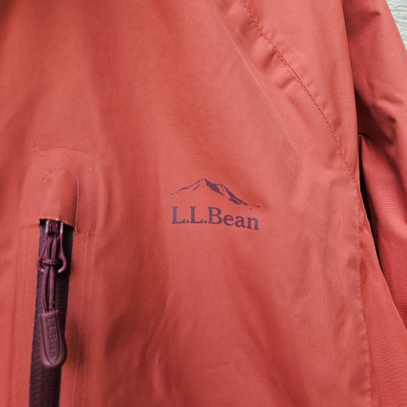 LL Bean orange winter coat 3X Plus small flaws - Picture 3 of 12